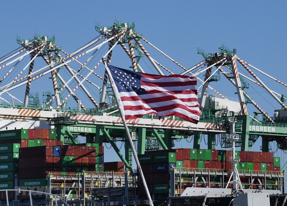 OECD nâng dự báo tăng trưởng GDP của Mỹ năm 2021 thêm 3,3% lên 6,5%, có lợi cho các đối tác thương mại của nền kinh tế lớn nhất thế giới (Ảnh: Int)