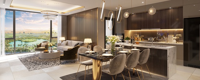 Các căn hộ tại The Matrix One đều được thiết kế rộng thoáng, chan hòa với thiên nhiên