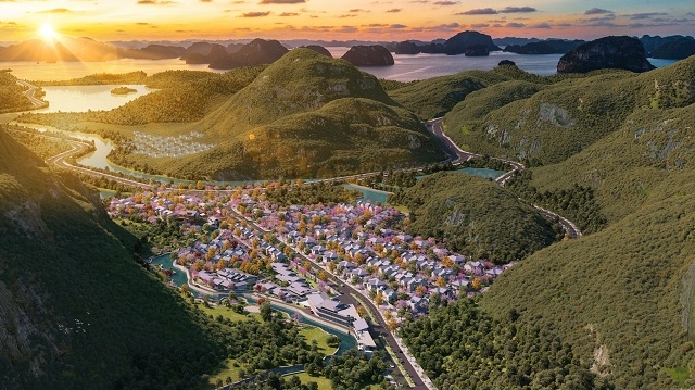Yoko Villas thuộc Sun Onsen Village và nằm trong tổng thể thị trấn nghỉ dưỡng phong cách Nhật Bản mà Sun Group đầu tư tại Quang Hanh.