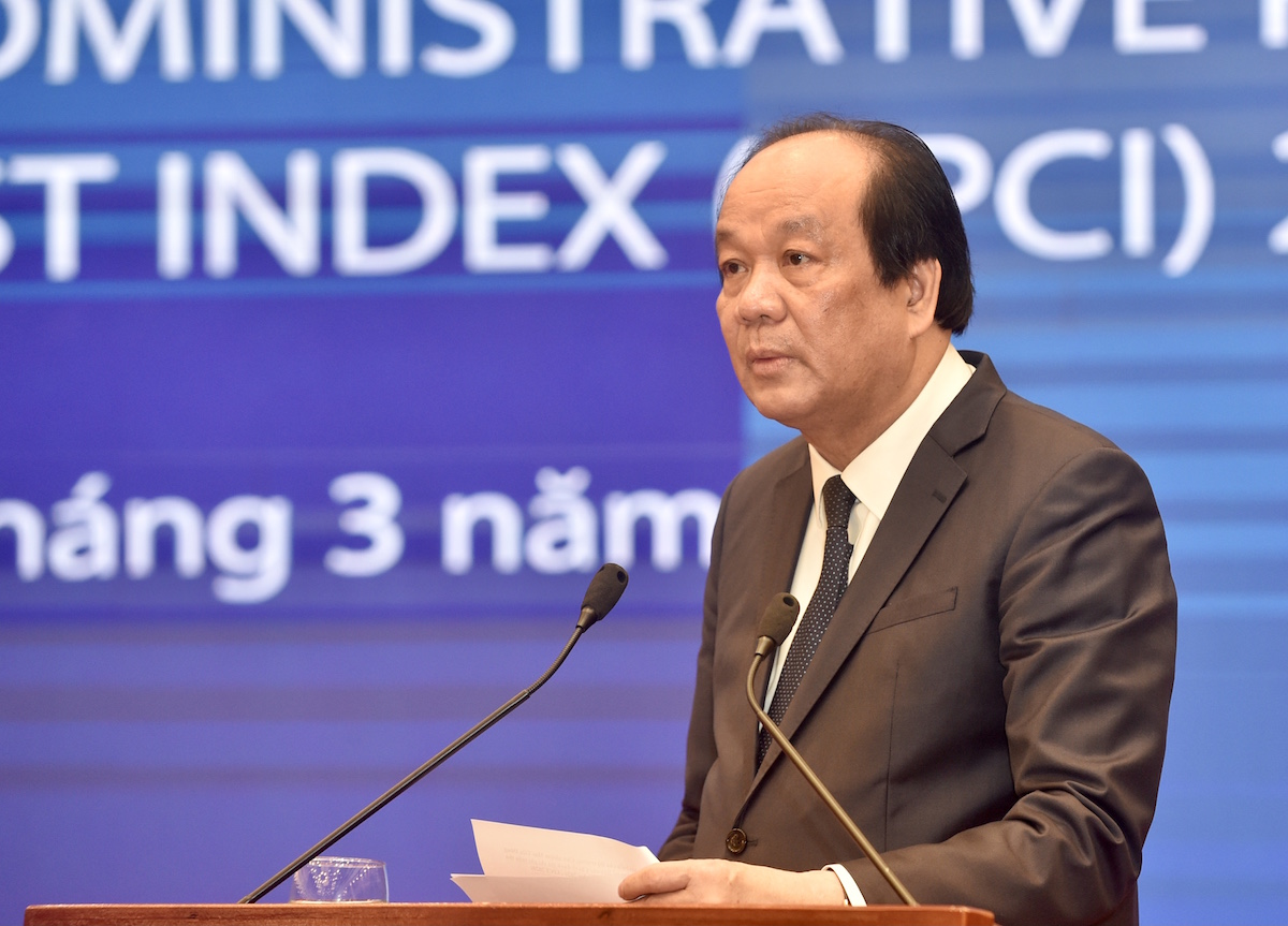 Bộ trưởng, Chủ nhiệm Văn phòng Chính phủ (VPCP) Mai Tiến Dũng.