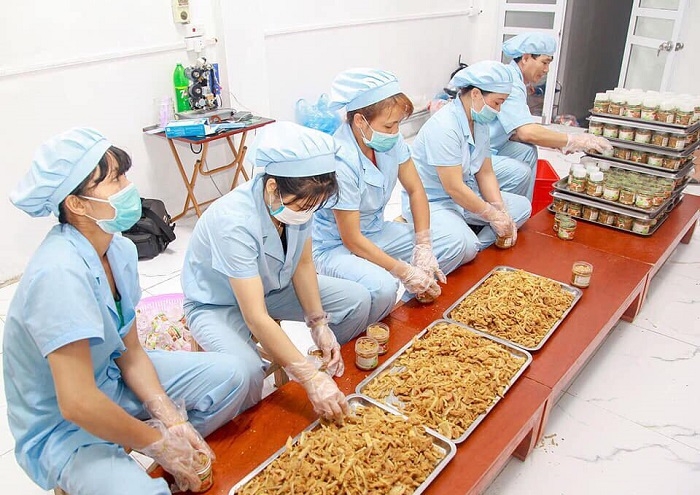 Sản phẩm thịt chua Thanh Sơn đã đạt OCOP 3 sao nhưng vẫn chưa tiếp cận được với nhiều khách hàng lớn.