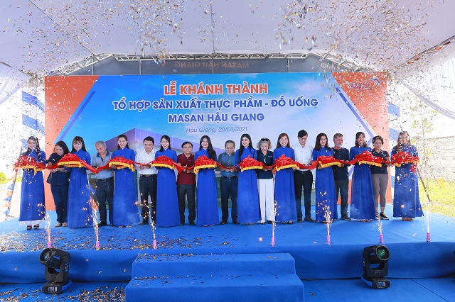 Lễ khánh thành Tổ hợp sản xuất thực phẩm - đồ uống Masan Hậu Giang.