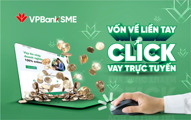 Vay tín chấp online SME với bốn bước đơn giản tại VPBank.