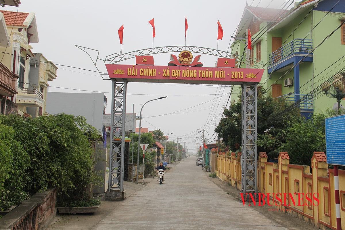 Hải Chính là xã đạt các tiêu chí về xây dựng nông thôn mới nhờ sự đoàn kết giữa người lương và người giáo.