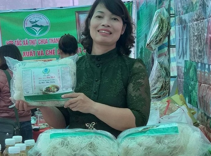 HTX Đa Mai tích cực tham gia các hội chợ để mở rộng đầu ra cho sản phẩm.