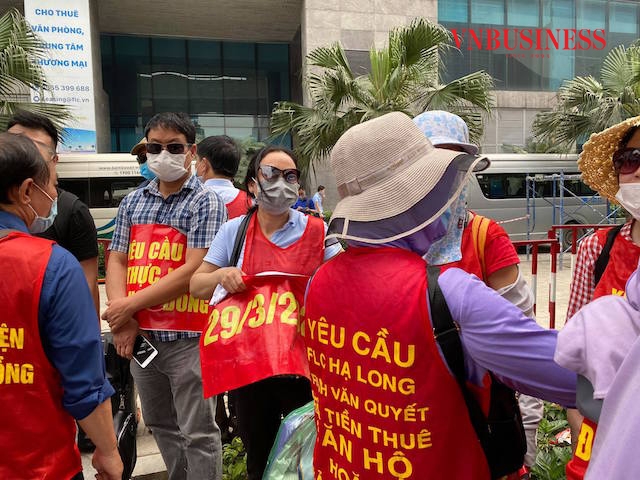 Mong muốn cuối cùng của họ là chủ đầu tư phải đối thoại với khách hàng và thanh toán đầy đủ cam kết lợi nhuận.