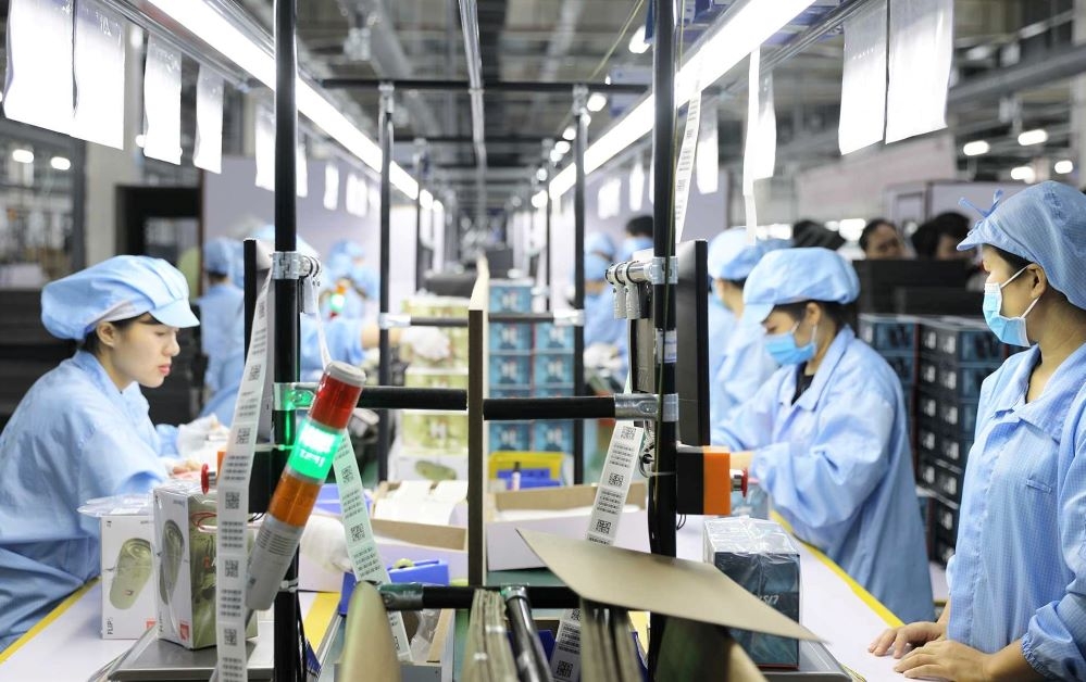 Chỉ số sản xuất ngành chế biến, chế tạo tăng 8%, góp phần đưa chỉ số IIP tăng 5,7% (Ảnh: Int)