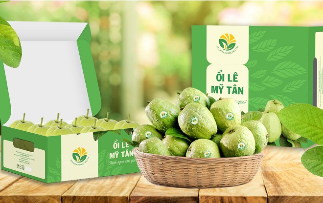 Chú trọng bao bì, mẫu mã của sản phẩm giúp HTX tiếp cận với nhiều khách hàng tiềm năng.