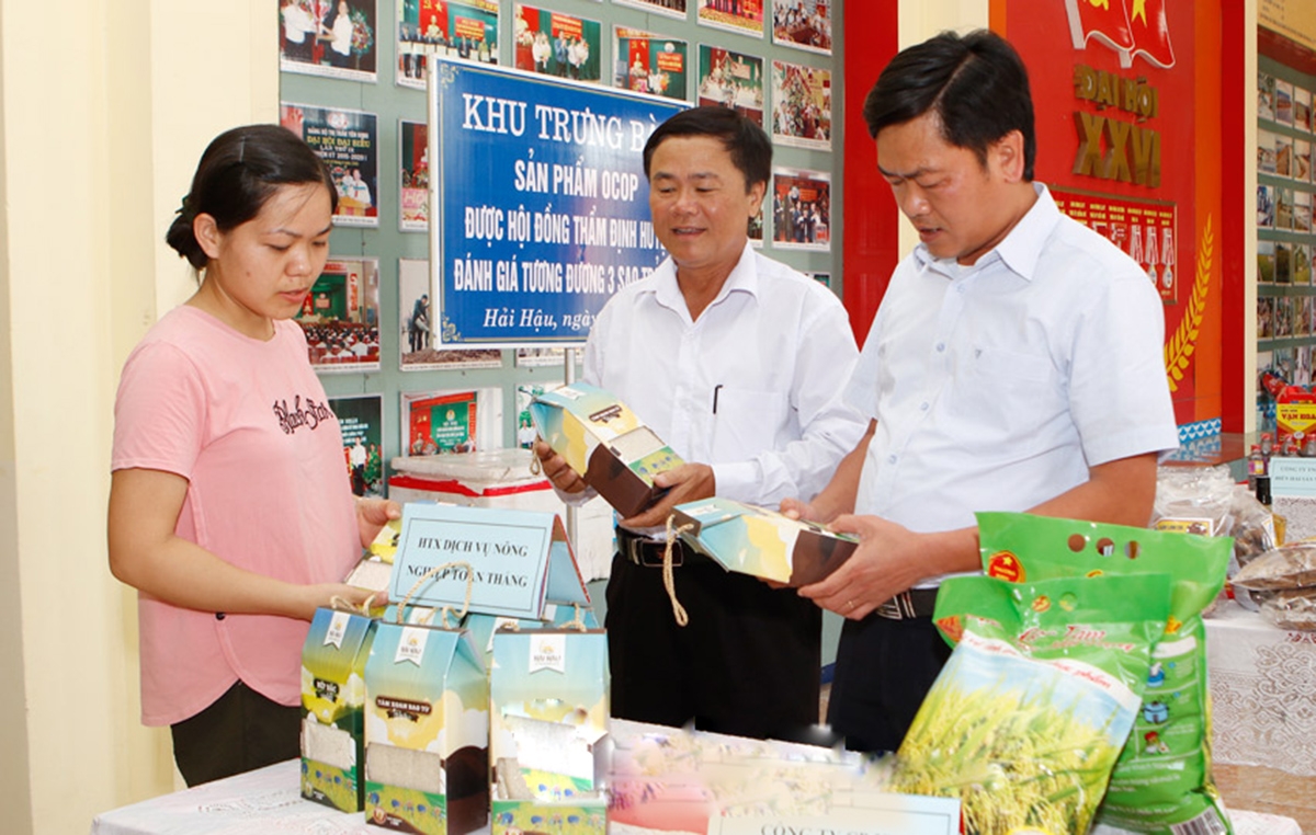 Thương hiệu gạo tám xoan Hải Hậu đang nổi danh cả nước, được người tiêu dùng ưa chuộng (Ảnh TL).