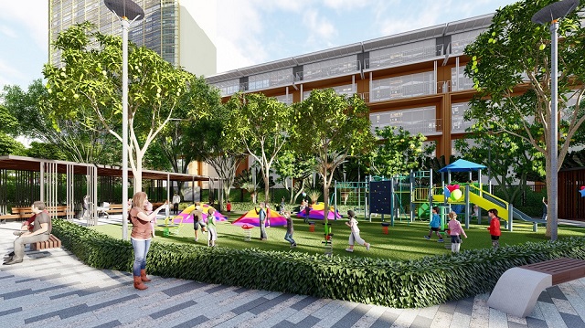 Khu vui chơi trẻ em.