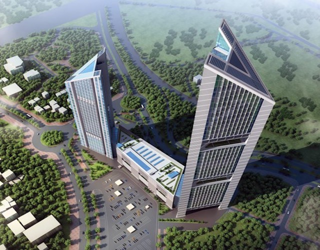 VietinBank Tower là dự án được kỳ vọng lớn của Ngân hàng Công thương Việt Nam. (Phối cảnh dự án).