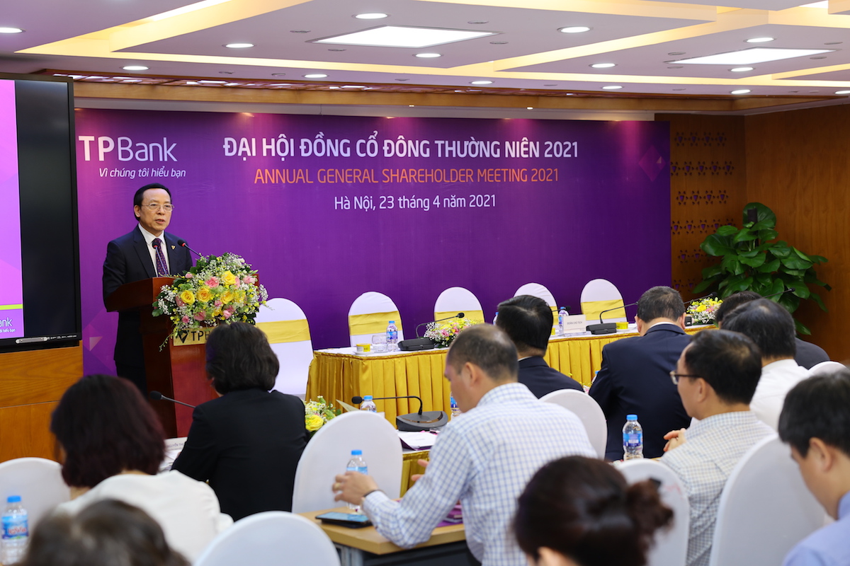 Đại hội đồng cổ đông năm 2021 của TPBank.