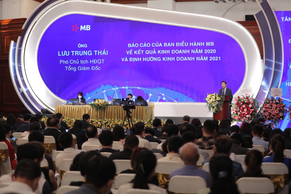 Đại hội đồng cổ đông năm 2021 của MB.