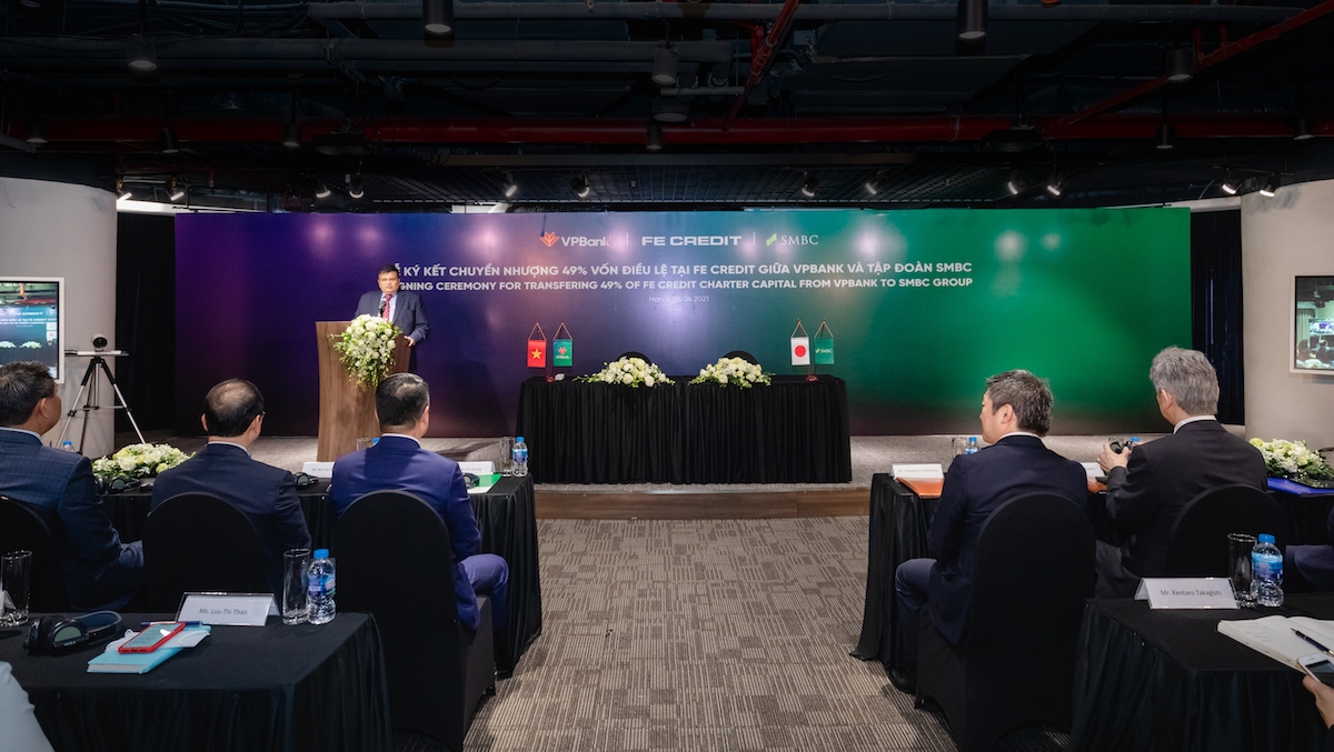 FE Credit chốt xong thương vụ bán 49% vốn cho tập đoàn tài chính của Nhật Bản.