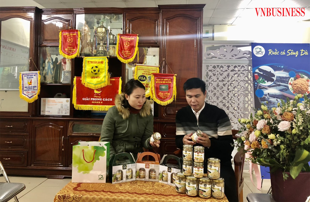 Sản phẩm OCOP 4 sao ruốc cá trắm, cá lăng đen cũng là niềm tự hào của người dân tỉnh Hòa Bình.