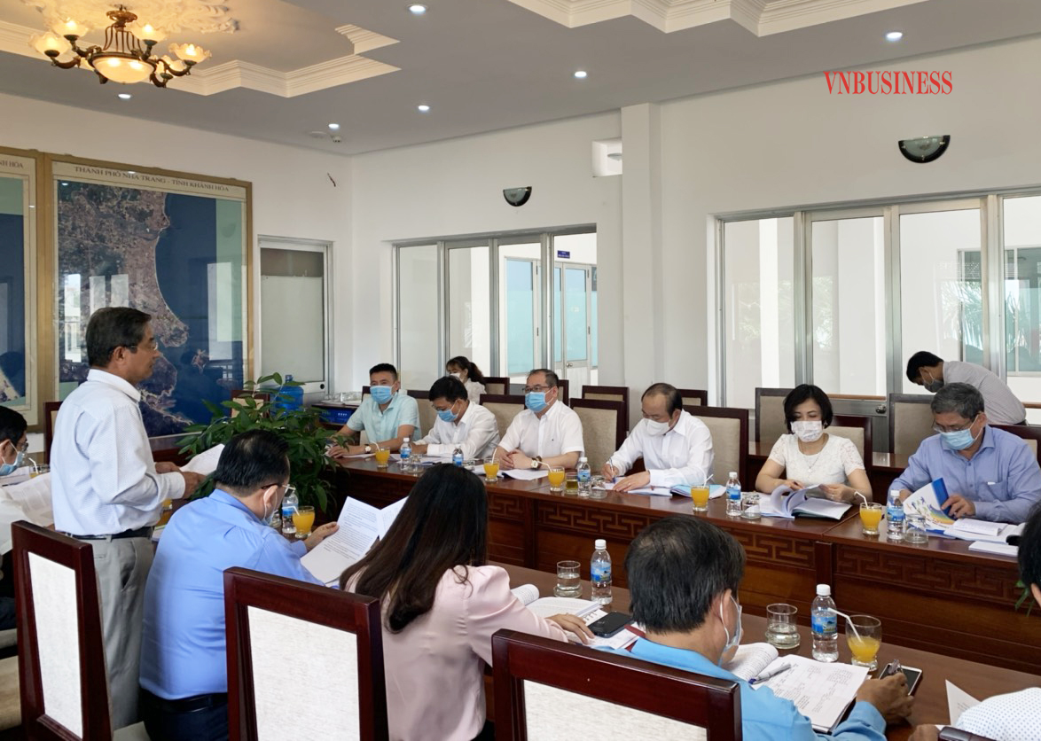 Đoàn công tác của Liên minh HTX Việt Nam làm việc với UBND tỉnh Khánh Hòa.