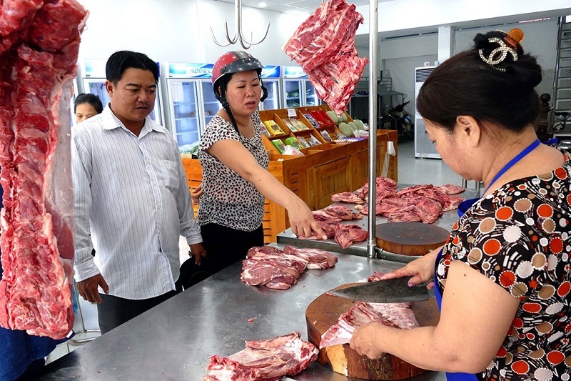 Nguồn hàng đều đáp ứng tiêu chí sạch, an toàn, giá cả ổn định nên thu hút được người tiêu dùng.