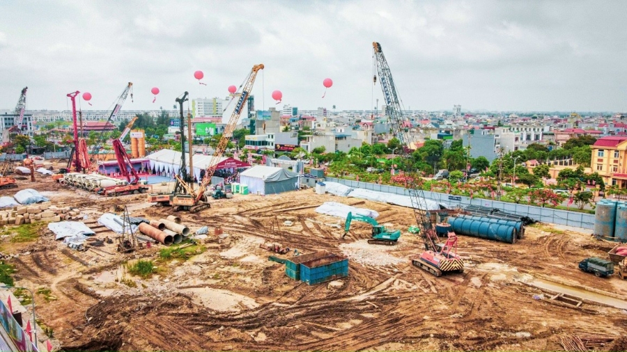 Sau lễ khởi công, dự án được tập trung triển khai theo đúng tiến độ đã đặt ra.