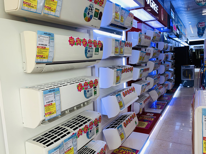 Điều hoà được giảm giá lên tới 40% vẫn vắng bóng người mua.