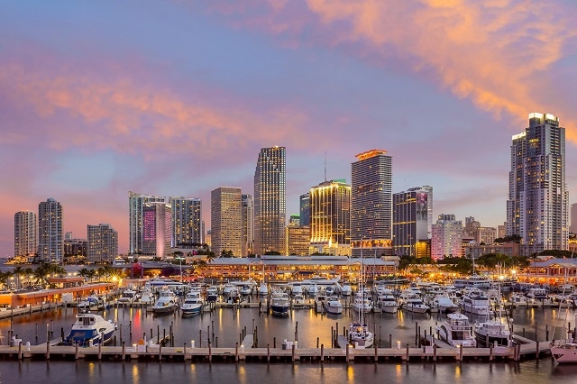 BĐS thành phố Miami thăng hạng nhờ bến du thuyền đẳng cấp.
