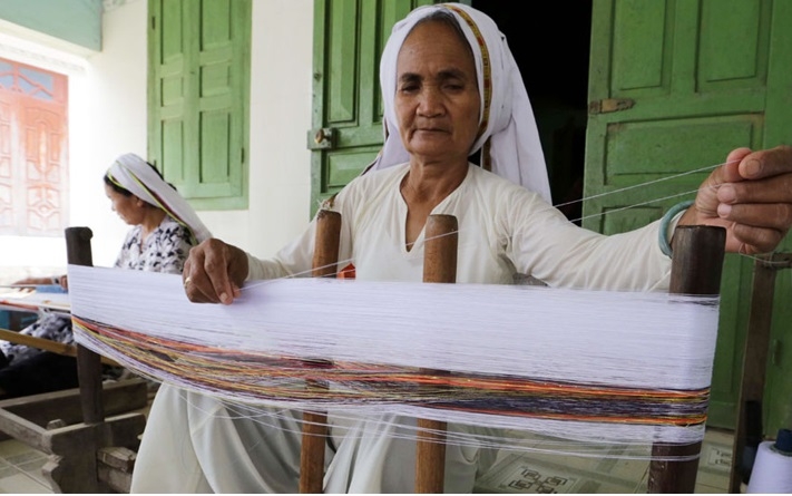 Nghề dệt cũng được quan tâm phát triển ở Phan Hòa.