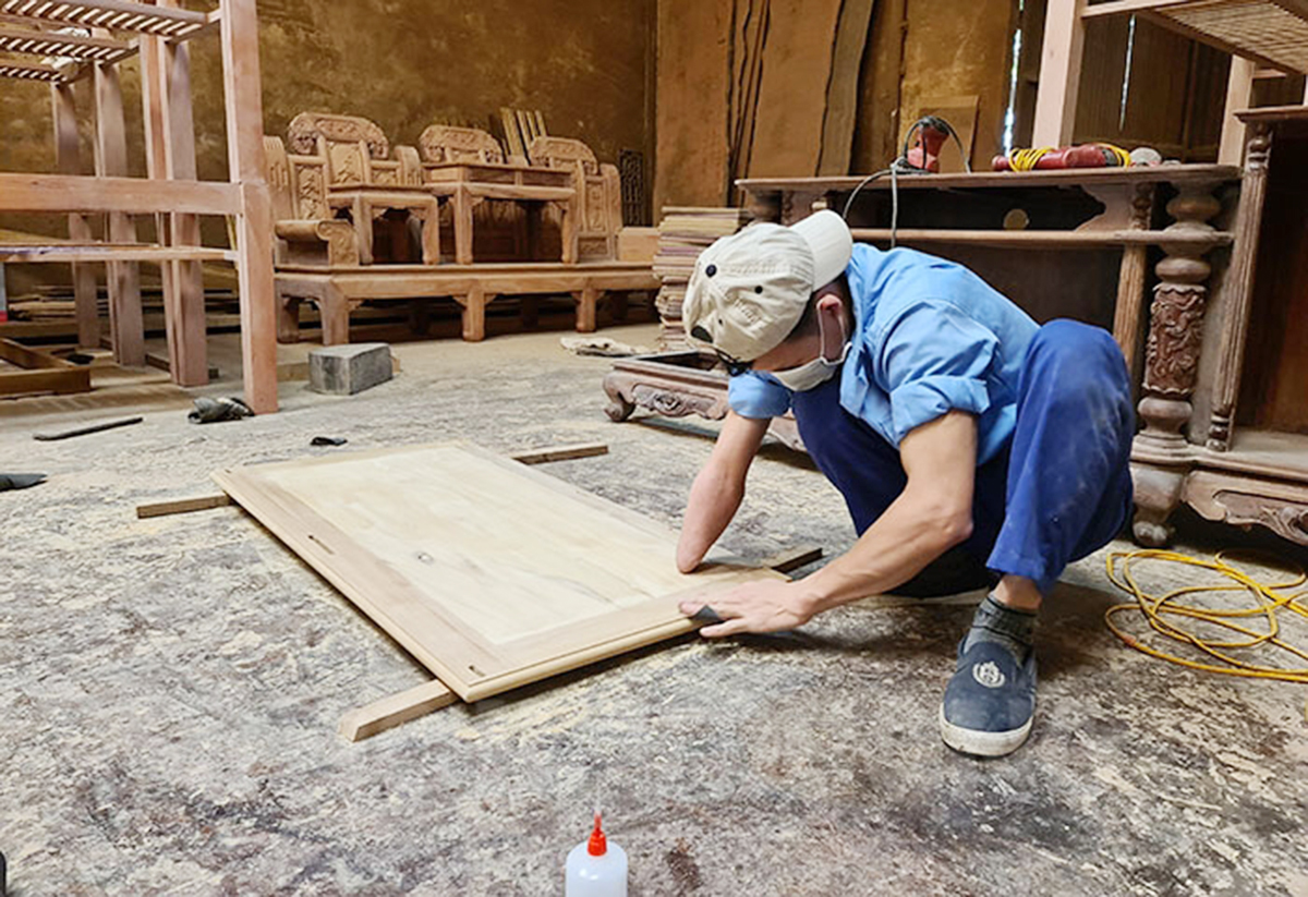 Các HTX góp phần dạy nghề, tạo việc làm cho nhiều lao động nông thôn, đặc biệt là lao động khuyết tật (Ảnh TL).