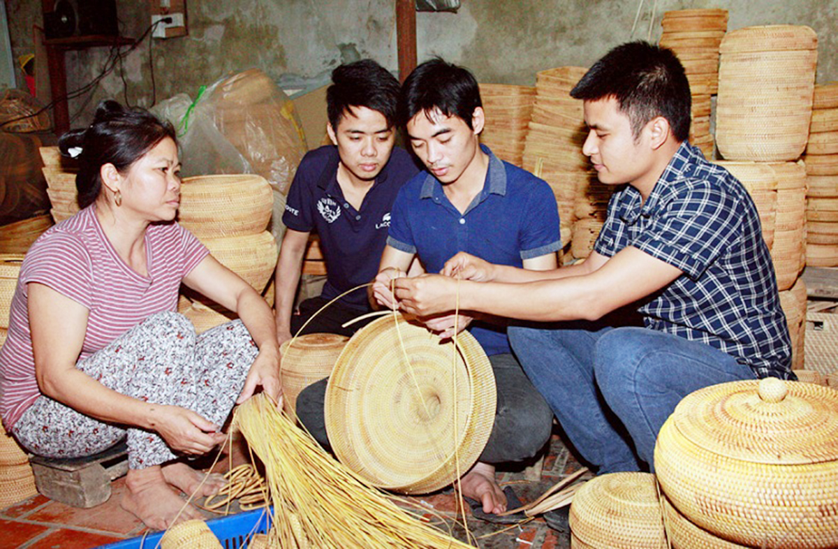 Các mô hình dạy nghề trên địa bàn xã sẽ tiếp tục được nhân rộng (Ảnh TL).