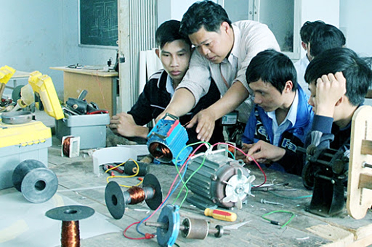 Xã sẽ đẩy mạnh nâng cao chất lượng đào tạo trong thời gian tới (Ảnh TL).