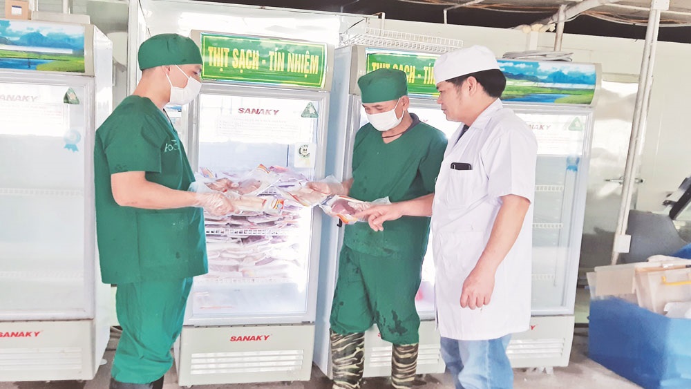 Bảo đảm an toàn vệ sinh từ sản xuất đến chế biến, bảo quản và tiêu thụ là cách giúp HTX Tín Nhiệm khẳng định chất lượng sản phẩm trên thị trường.