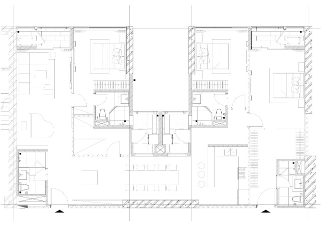 Mặt bằng căn hộ đập thông “không góc chết”tại The Matrix One