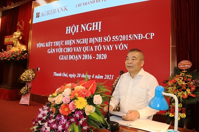 Ông Nguyễn Viết Mạnh - Thành viên HĐTV Agribank phát biểu tại Hội nghị.