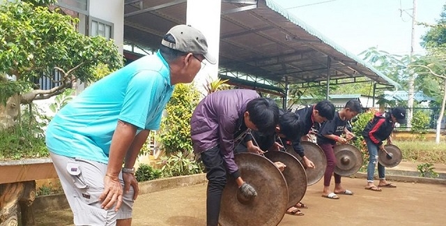 Giới trẻ ngày nay còn rất ít người quan tâm đến nghệ thuật cồng chiêng (Ảnh: TL)