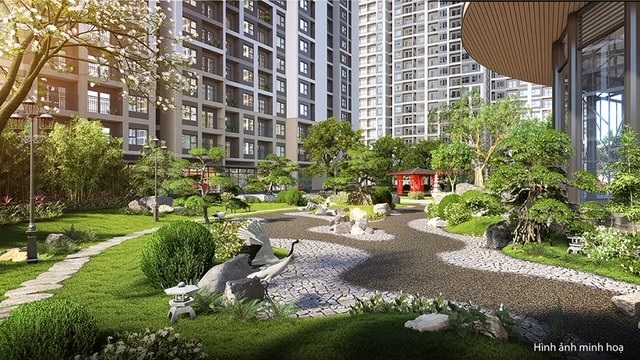 Vườn Thiền mang tới không gian an nhiên, tĩnh tại giữa phồn hoa, náo nhiệt