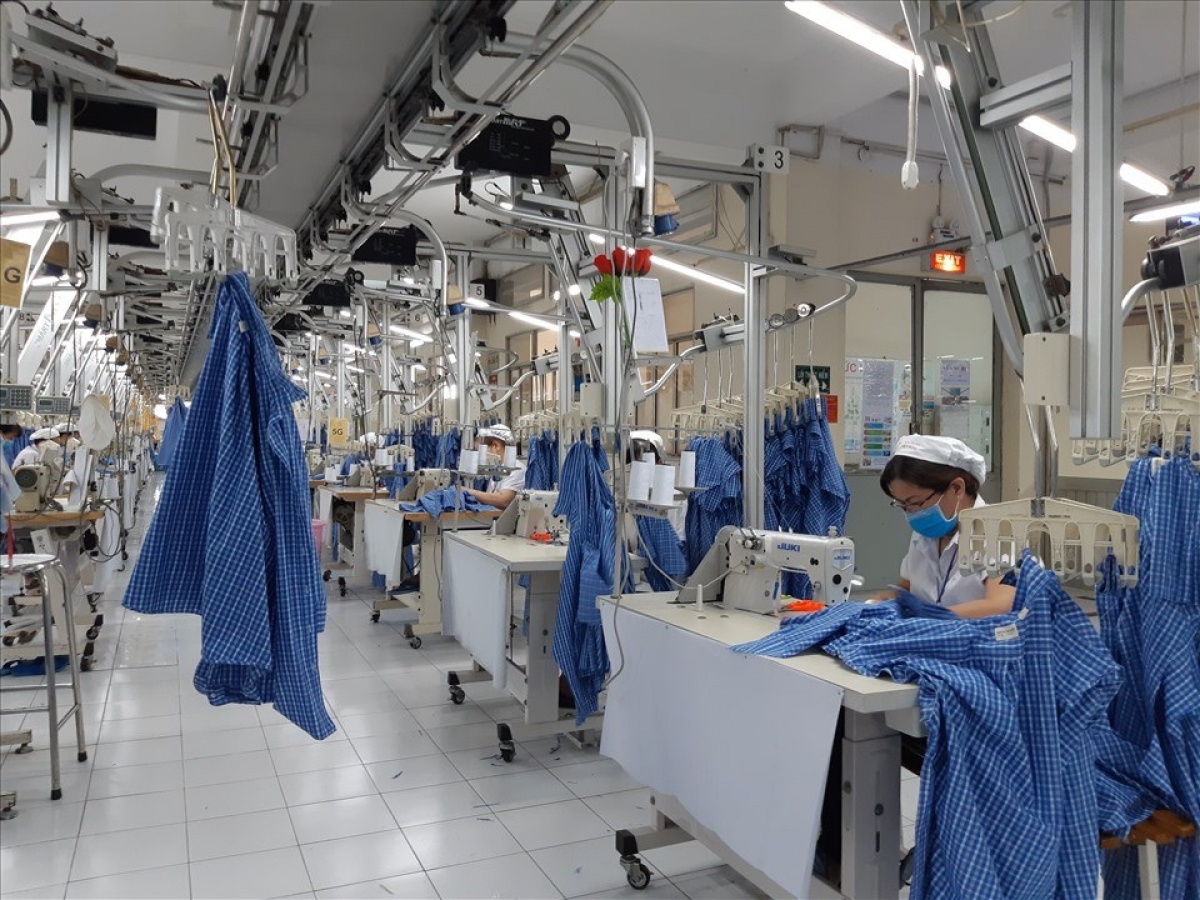 5 tháng 2021, chỉ số sản xuất công nghiệp tăng 9,9% so với cùng kỳ năm trước.