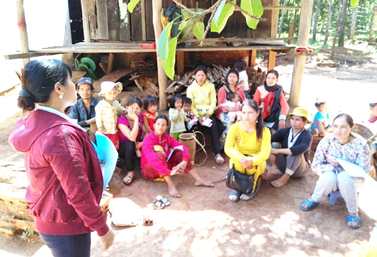 Hoạt động đào tạo nghề nông thôn của xã được đẩy mạnh theo nhu cầu của thị trường (Ảnh TL).