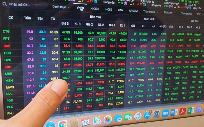 Nhiều cổ phiếu đã ghi nhận mức tăng giá gấp đôi.