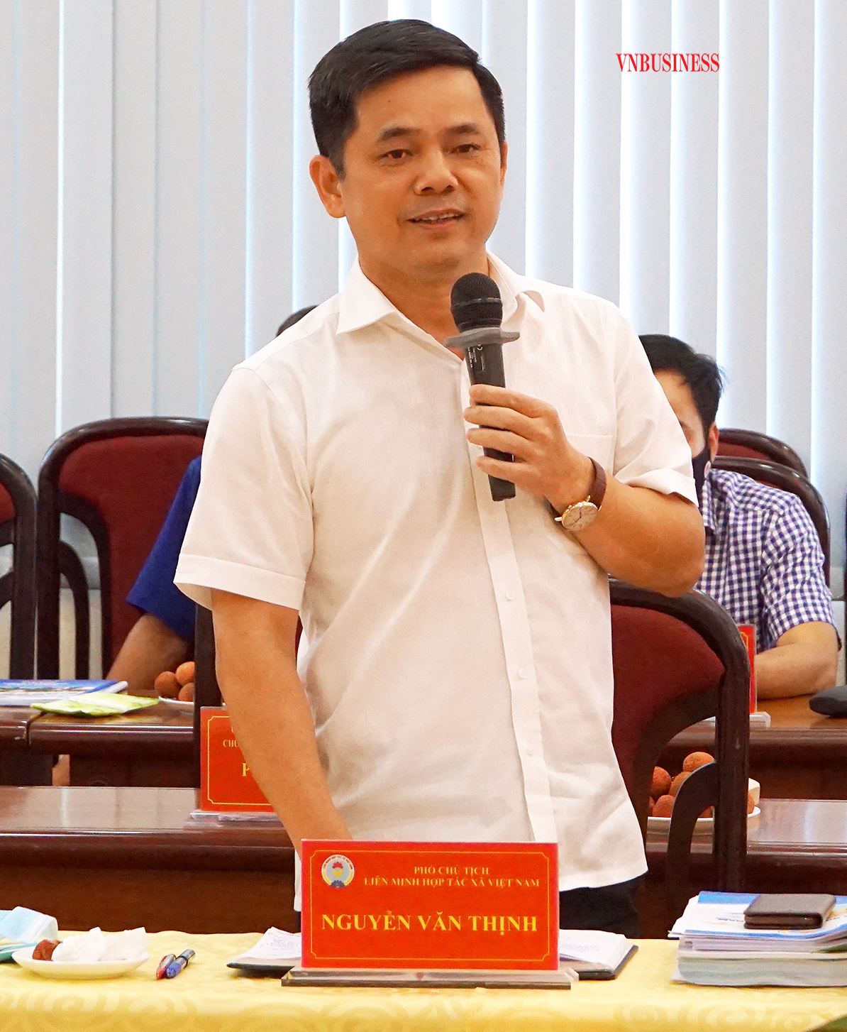 Phó Chủ tịch Liên minh HTX Việt Nam Nguyễn Văn Thịnh.