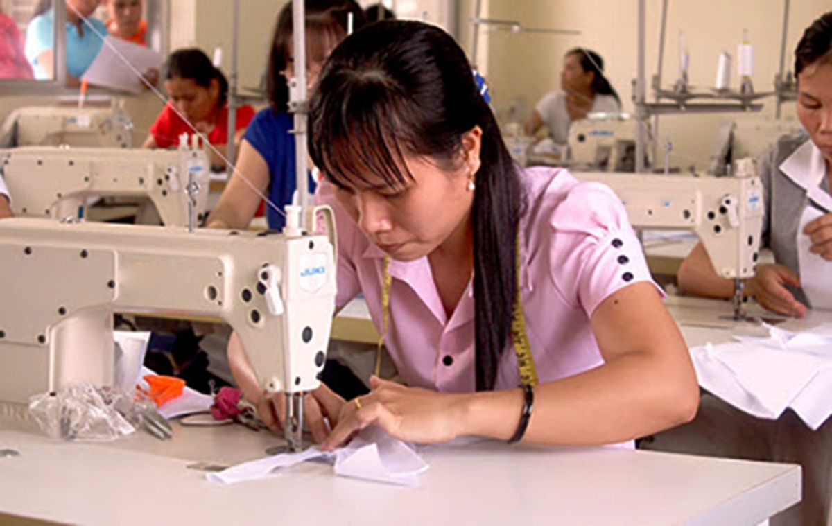 Tham gia các khóa đào tạo nghề giúp lao động nông thôn có thêm cơ hội việc làm (Ảnh TL).