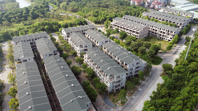 Hơn 200 căn biệt thự đã được Công ty Đại Hưng bán hết trước khi có giấy phép xây dựng (Ảnh: TL).