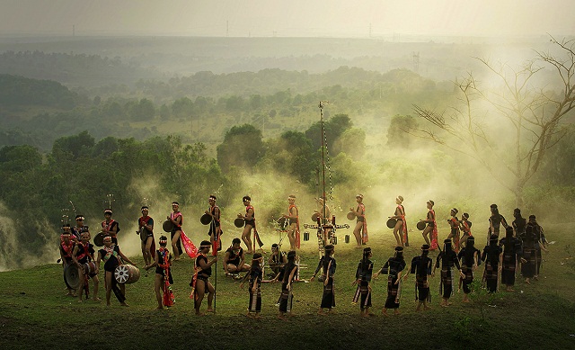 Biểu diễn cồng chiêng Tây Nguyên (Ảnh: TL)