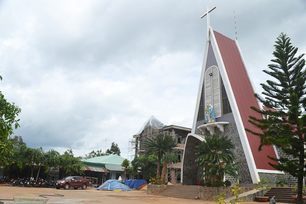 Giáo sứ Lệ Chí đã và đang thực hiện tốt việc phòng chống đại dịch Covid-19.