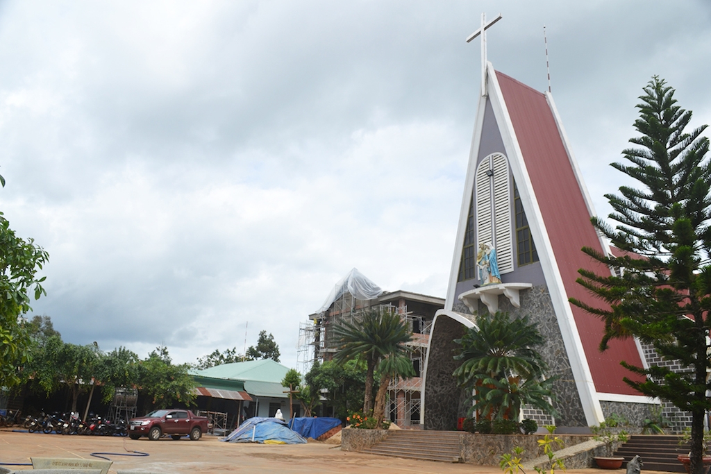 Giáo sứ Lệ Chí đã và đang thực hiện tốt việc phòng chống đại dịch Covid-19.