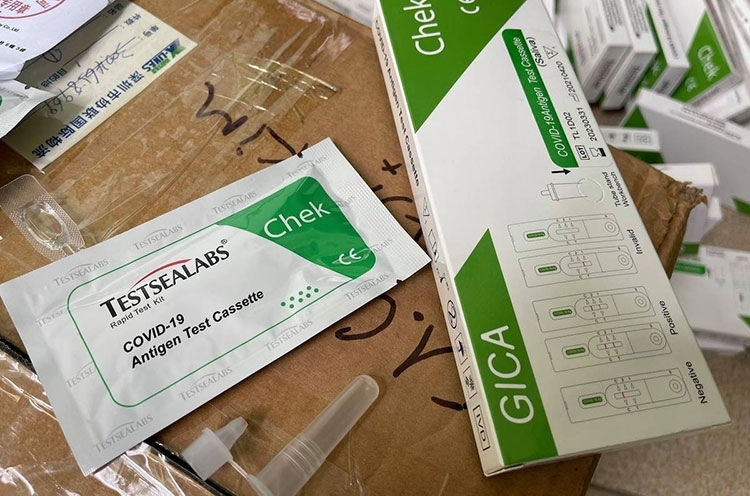 Người dân không nên mua các bộ kit test nhanh COVID-19 chưa được cấp phép lưu thông về tự xét nghiệm.