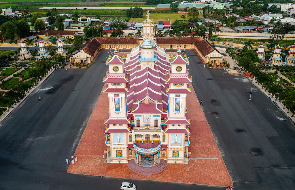 Tòa thánh Cao Đài Tây Ninh đang thực hiện tốt mô hình an toàn về an ninh trật tự.