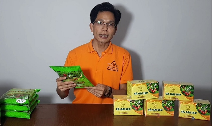 HTX Minh Châu chế biến các sản phẩm từ cà gai leo theo quy trình bảo đảm vệ sinh an toàn thực phẩm.