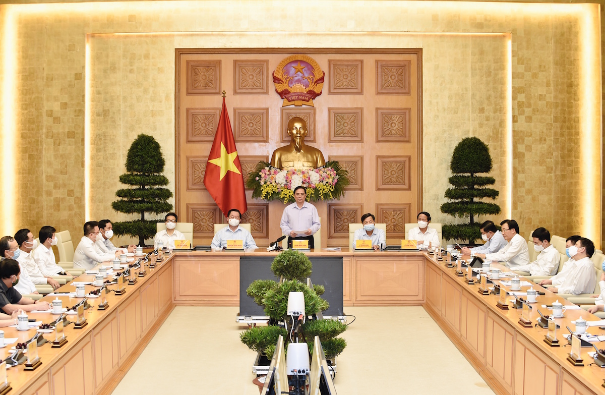 Thủ tướng Chính phủ Phạm Minh Chính chủ trì cuộc gặp mặt các cơ quan báo chí nhân kỷ niệm 96 năm Ngày Báo chí Cách mạng Việt Nam.