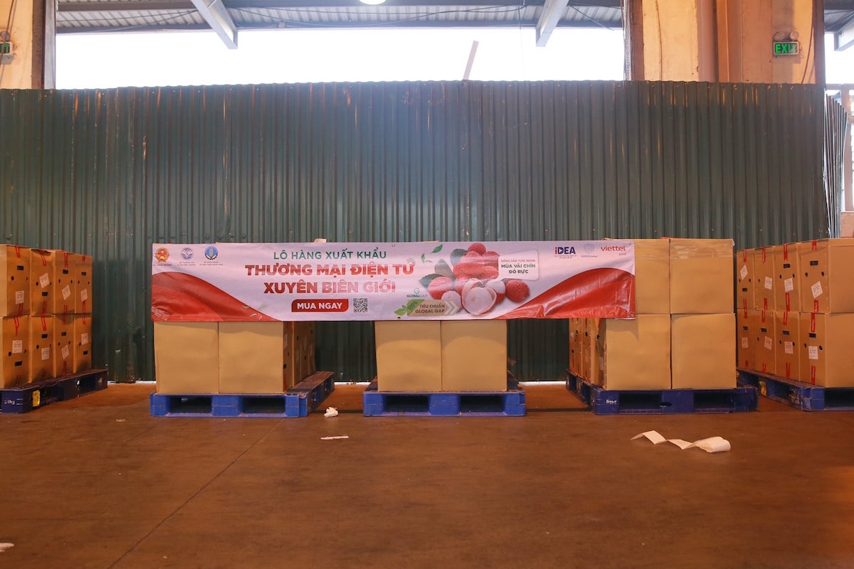 Lần đầu tiên nông sản Việt xuất khẩu sang thị trường châu Âu theo mô hình “Thương mại điện tử xuyên biên giới”.