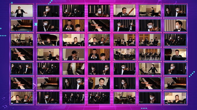 Đây là lần đầu tiên một chương trình hòa nhạc được thực hiện online giữa Việt Nam và nhiều nước trên thế giới