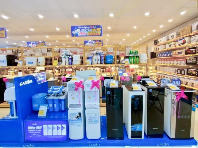 Thị trường máy lọc nước đang có mức tăng trưởng rất nhanh.