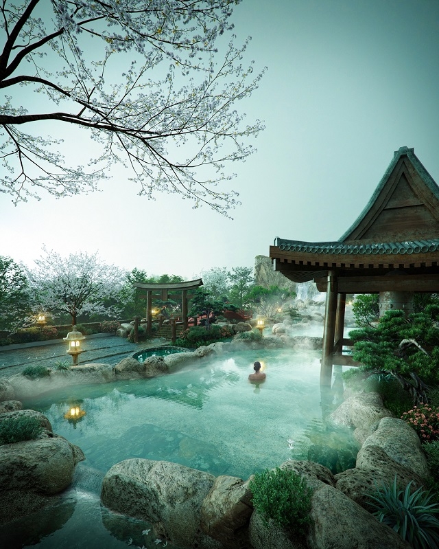 Tổ hợp khoáng nóng của Swanlake Residences